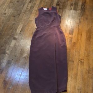 Jones New York Purple silk dress